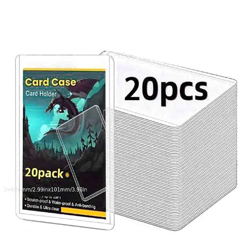 Hard Plastic Sleeves - 20 Pack