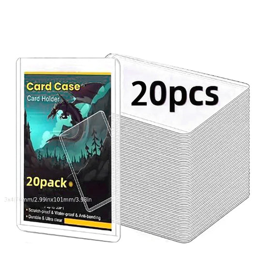 Hard Plastic Sleeves - 20 Pack