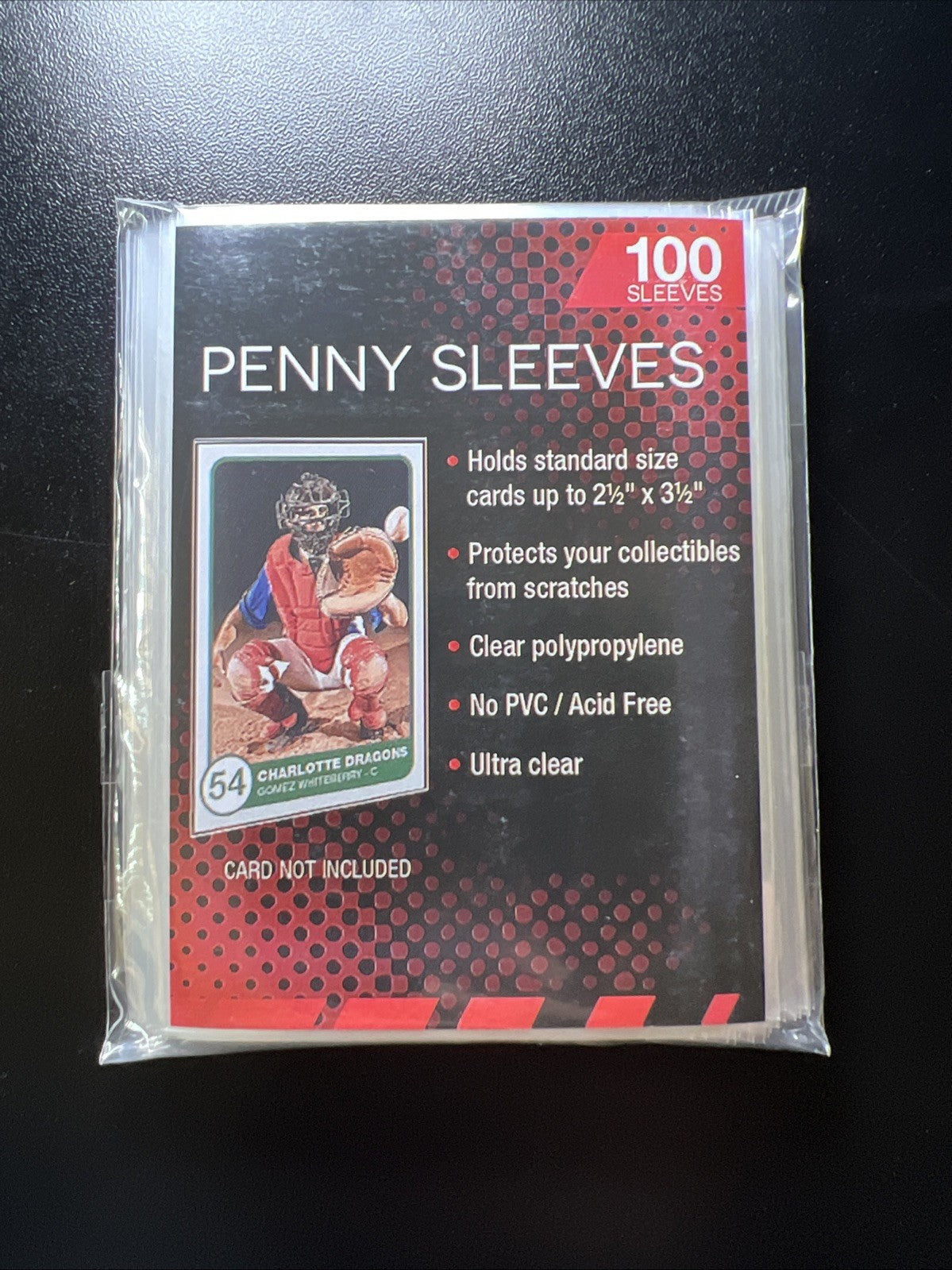100 Pack - Ultra Pro Card Penny Sleeves 